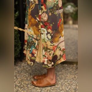 Market Of Stars Heart Of Gold Midi Kimono Black
